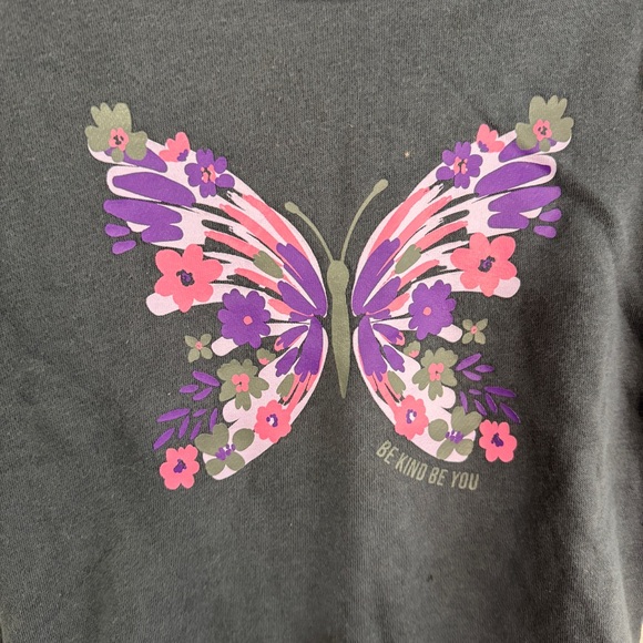 Garanimals butterfly be kind be you sweatshirt size 3T - Picture 2 of 5